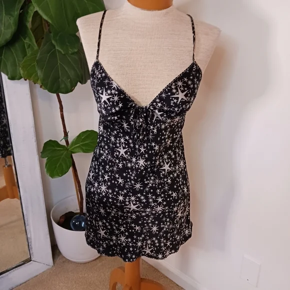 Victoria's Secret Silk Slip Size Small Black Adjustable Straps - Picture 3 of 8